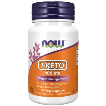 7 Keto 100mg 60vcaps NOW Foods