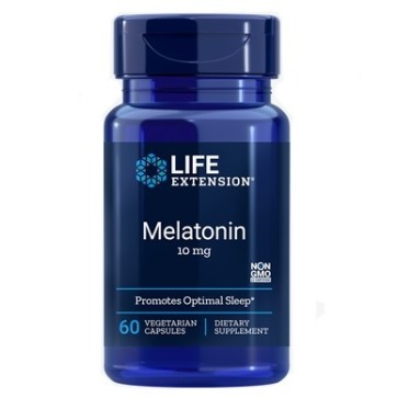 Melatonina 10mg 60 vegcaps LIFE Extension