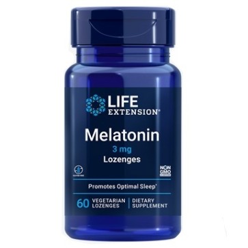Melatonin 3mg Lozenges LIFE Extension