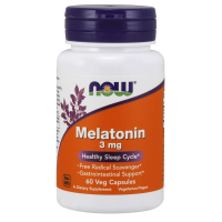 Melatonina 3mg 60 caps NOW Foods
